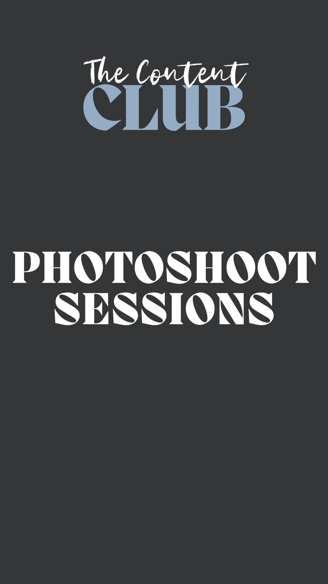 Photoshoot Session