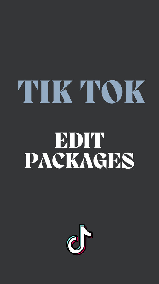 TikTok - Edit Packages