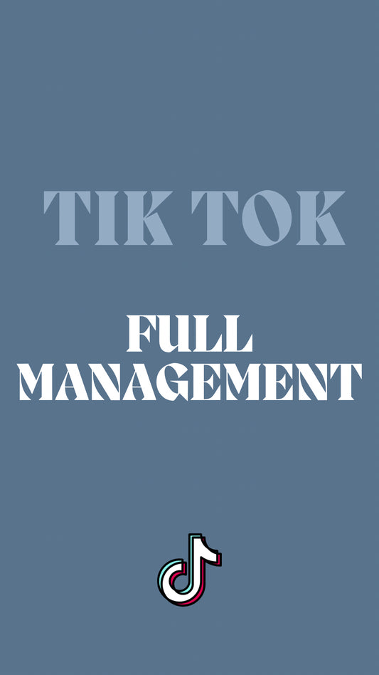 TikTok - Full Management